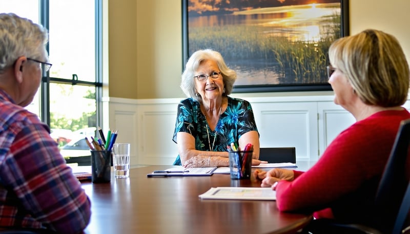 Laura Woolverton-Cornerstone Senior Services assisting clients with Medicare and insurance options Laura Woolverton-Cornerstone Senior Services assisting clients with Medicare and insurance options
